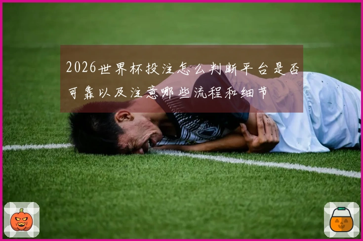 2026世界杯投注怎么判断平台是否可靠以及注意哪些流程和细节