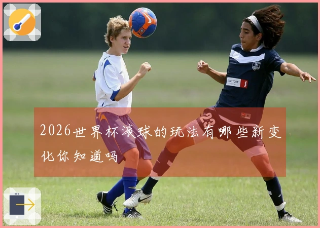 2026世界杯滚球的玩法有哪些新变化你知道吗