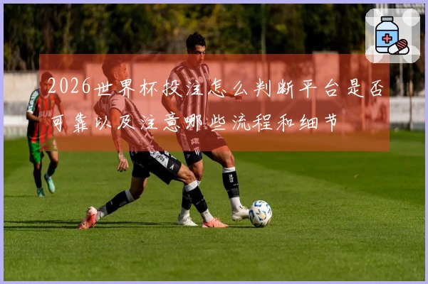 2026世界杯投注怎么判断平台是否可靠以及注意哪些流程和细节